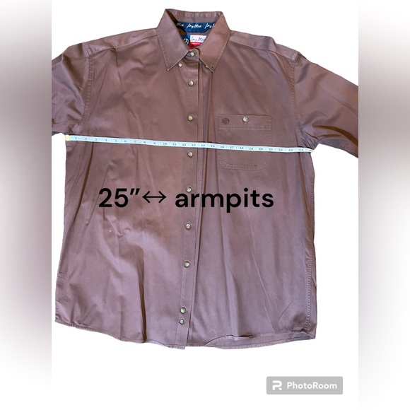 George Strait Western Button Down Shirt Wrangler Cowboy Cut Collection - Picture 5 of 8